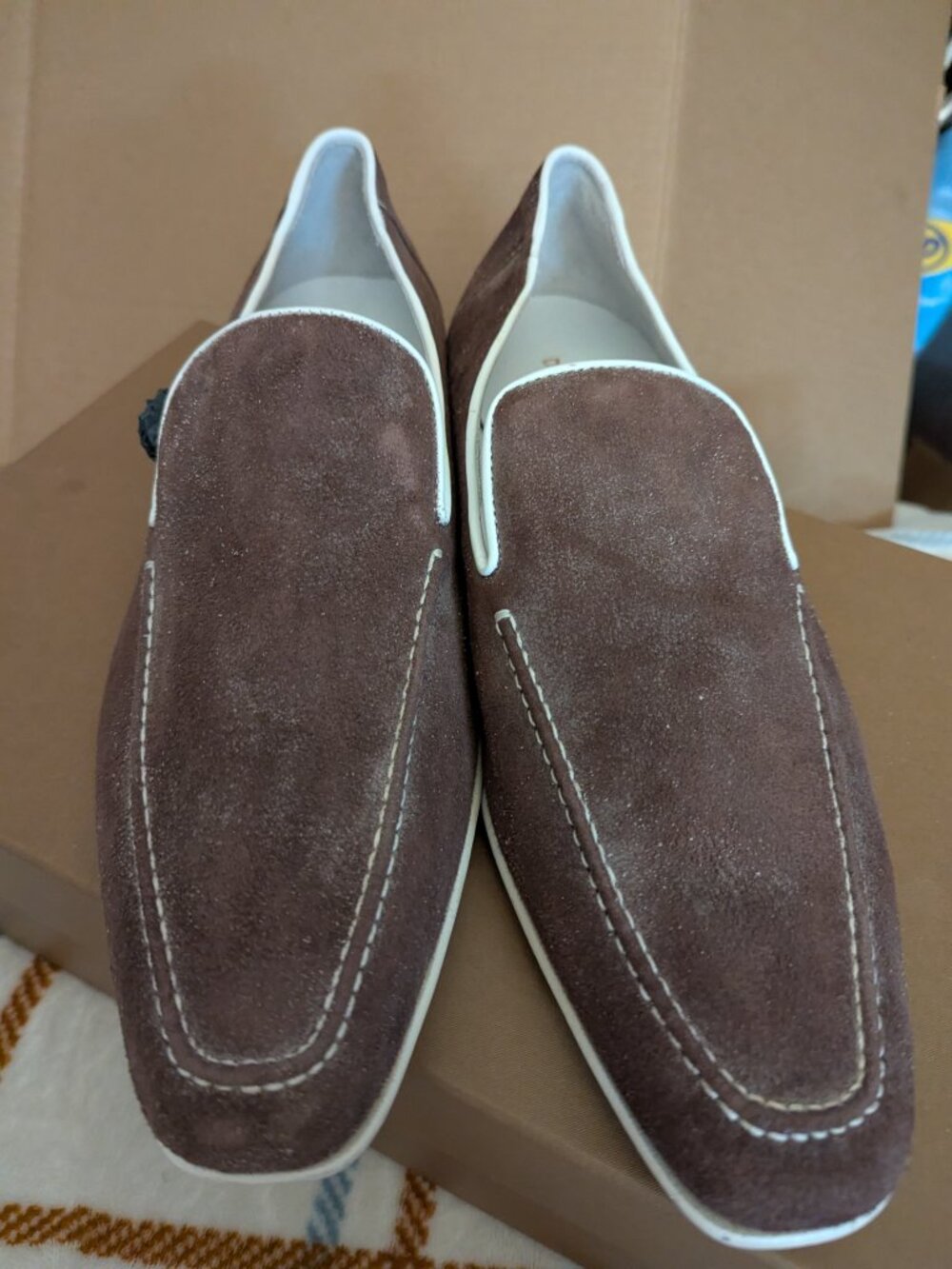 DONALD J. PLINER Men's Loafers Made in Italia Size 9.5 - Picture 8 of 11